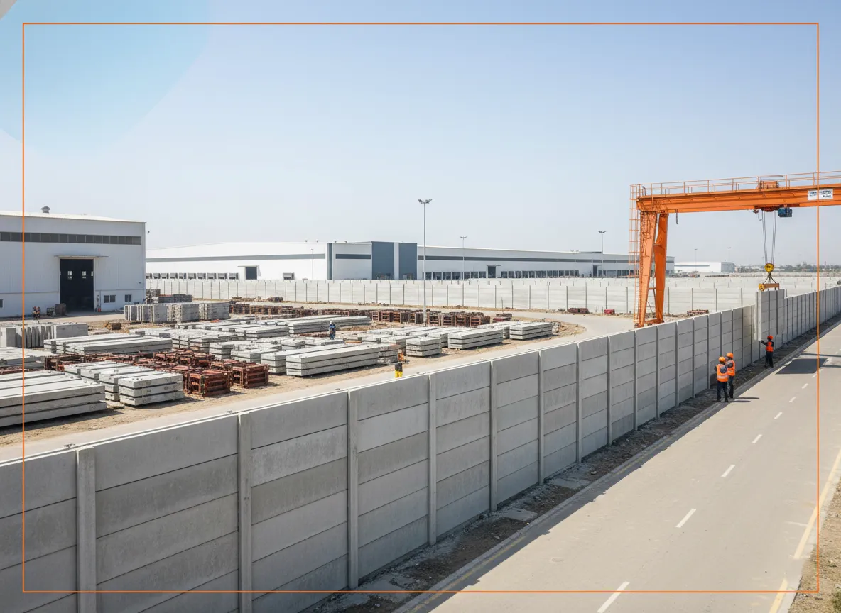 RCC Precast Boundary Wall Manufacturer in Visakhapatnam