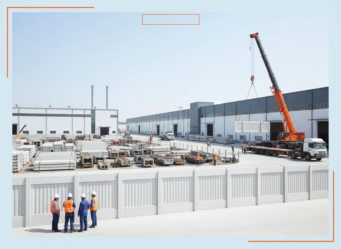 RCC Precast Wall Manufacturer in Visakhapatnam